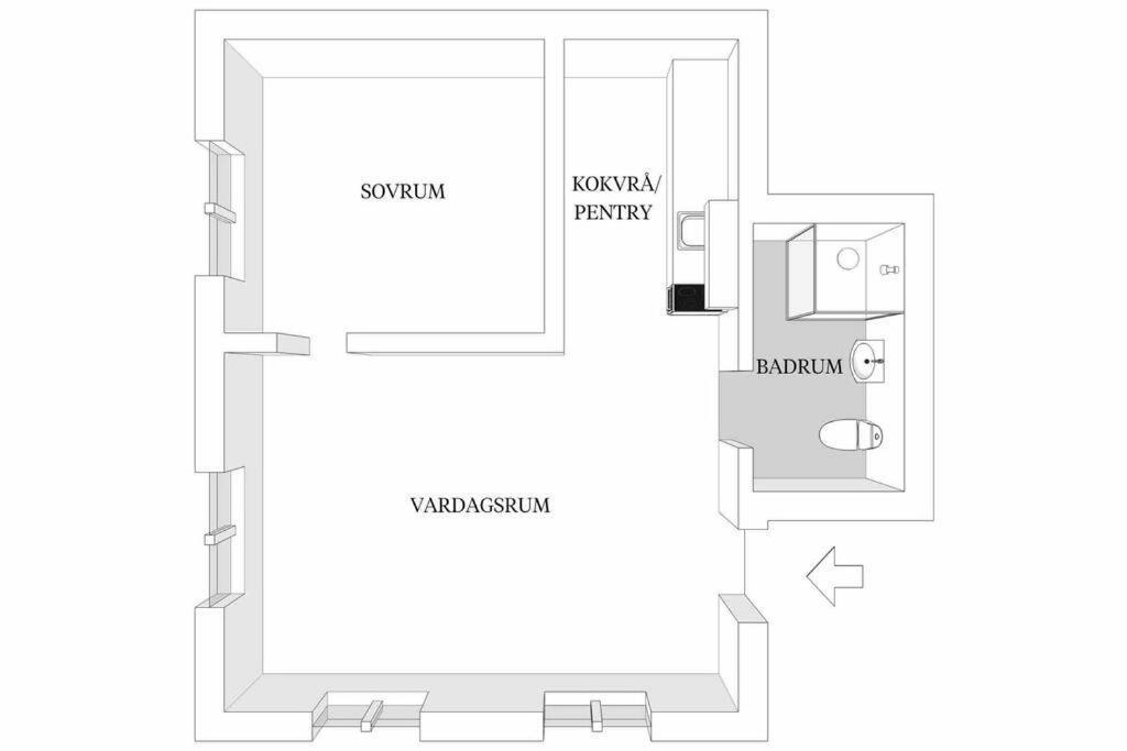 Bright Apartment In Park Environment Lund Esterno foto